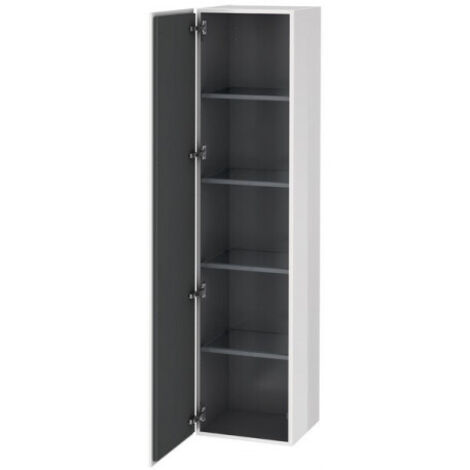 Armoire L-CUBE 400x363x1760mm ouverture droite lin