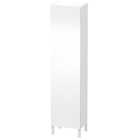Armoire L-CUBE INDIVIDUAL 250/500x200/363x1321/2000mm ouverture gauche blanc mat