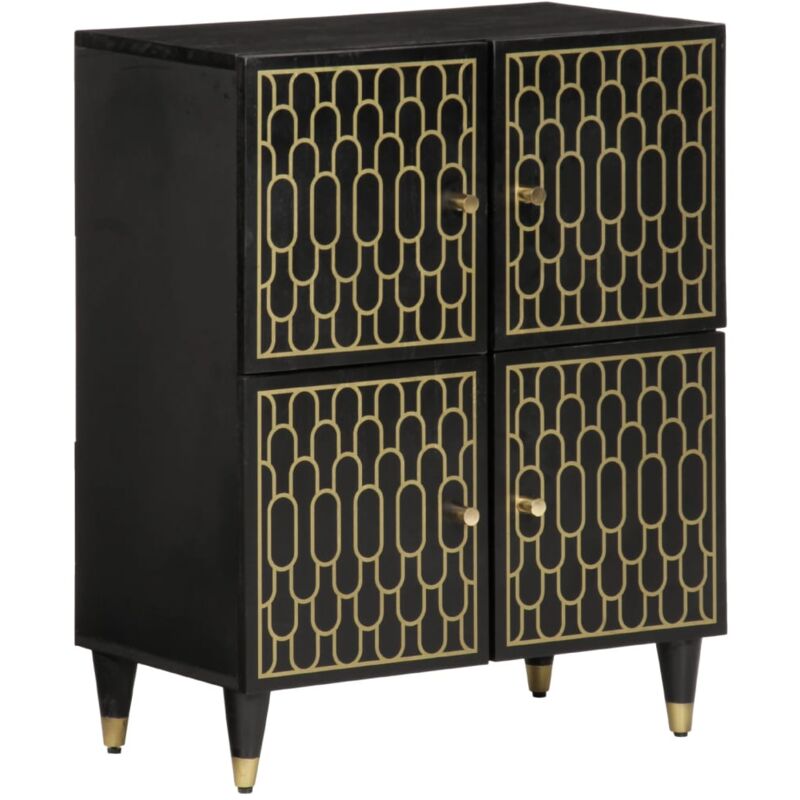 Vidaxl - Armoire latérale 60x33x75 cm bois massif de manguier