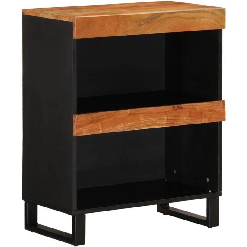 Armoire latérale 60x33x75 cm bois massif d'acacia vidaXL