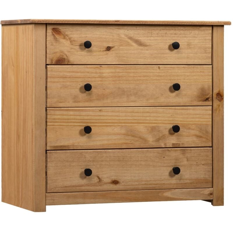 Vidaxl - Armoire latérale 80x40x73 cm Pin Assortiment Panama