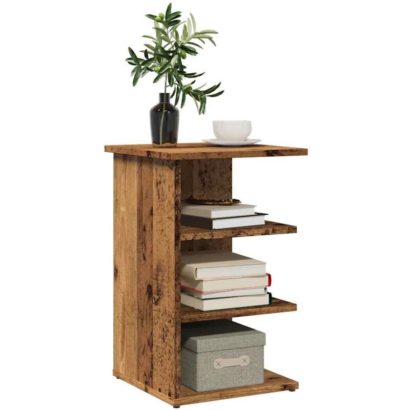 Vidaxl - Buffet vieux bois 35x35x55 cm bois d'ingénierie