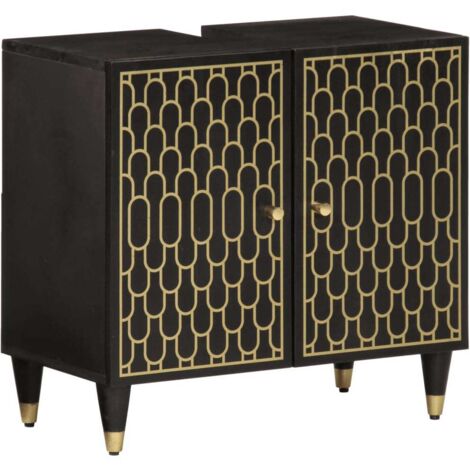 Meuble Machine à Laver Casaria Neapel - Blanc 185 X 63 X 20 Cm - Étagère Rangement Salle De Bain Avec Portes