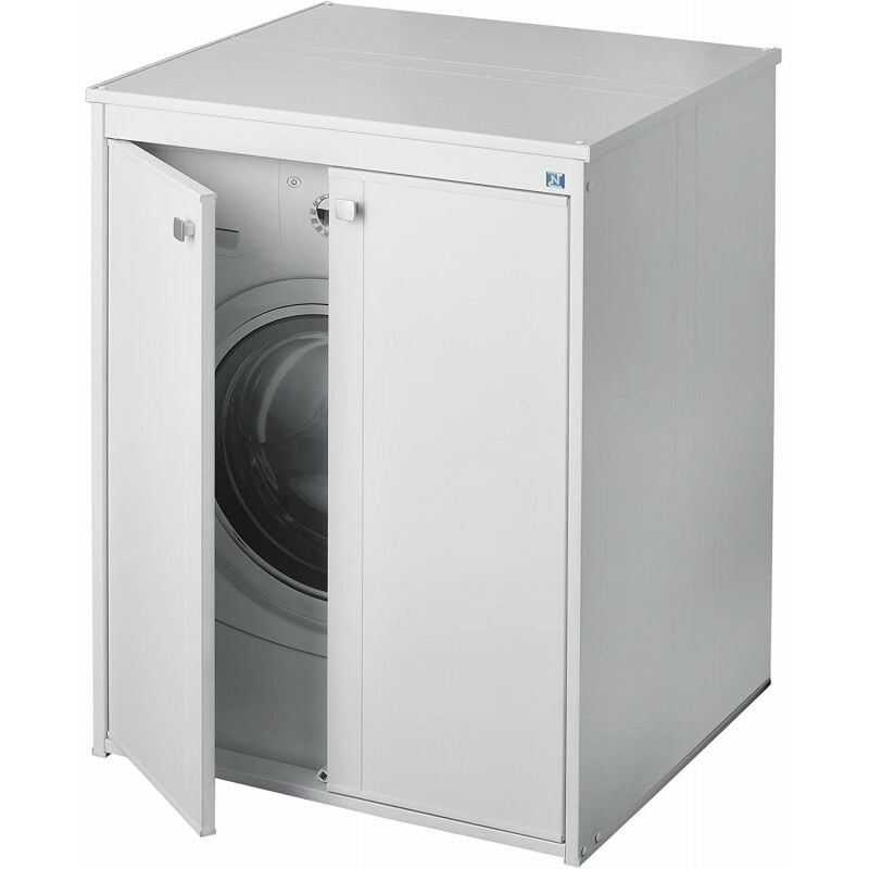 Meuble de machine à laver extérieur 70x60x94cm pvc 5012P Onda Negrari