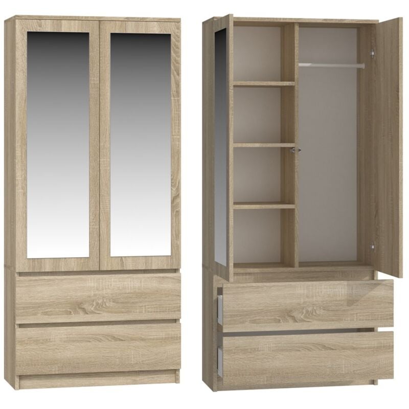 Armoire Malwa SS-90L SONOMA OAK