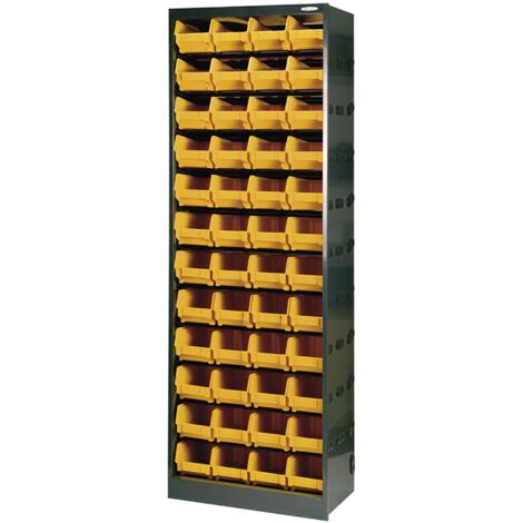 Armoire métallique avec 48 boites à bec