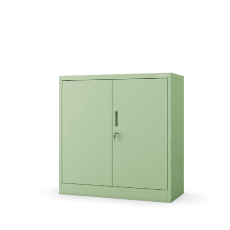 Armoire métallique BEATA, 900 x 930 x 400 mm, Fresh Style: vert pastel