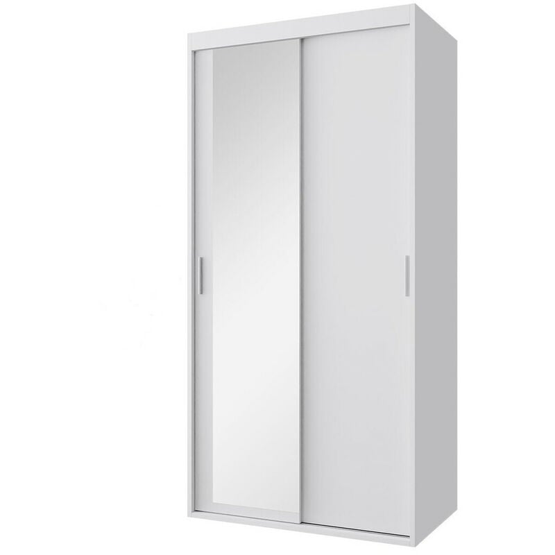 Mobilier1 - Armoire Apopka 101 , 205x100x60cm, Portes d'armoire: Glissement, Nombre d'étagères: 0