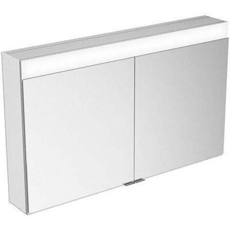 Armoire miroir Edition 400 1060 x 650 x 167 mm rallonge murale, miroir chauffant KEUCO