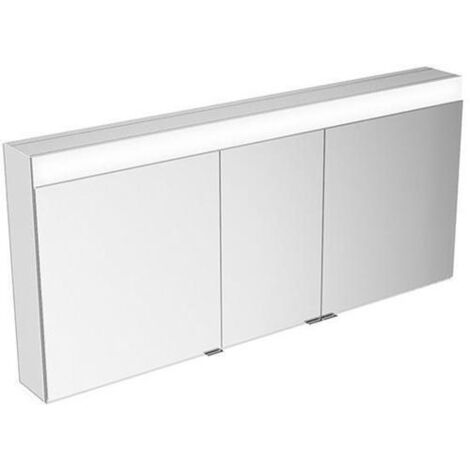 Armoire miroir Edition 400 1410 x 650 x 167 mm rallonge murale, miroir chauffant KEUCO