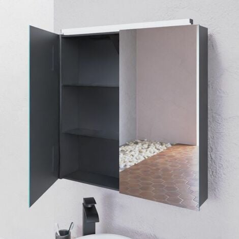 Armoire miroir LED MIRBOX - 60 cm