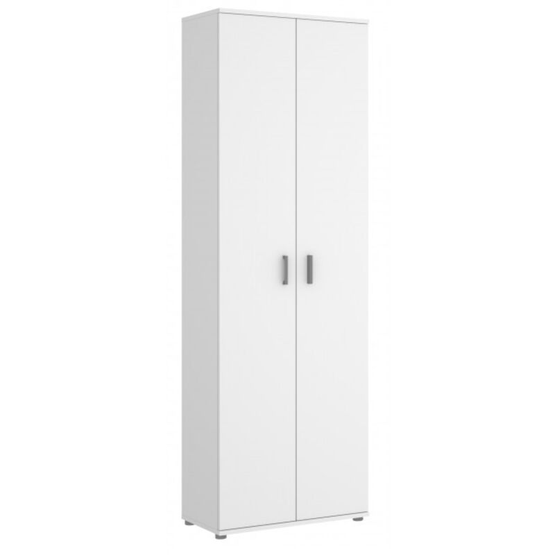 Armoire polyvalente 61x190h blanc mat - Marte