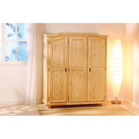 Armoire Multifonction Grande - Chêne Marron 56x180h cm