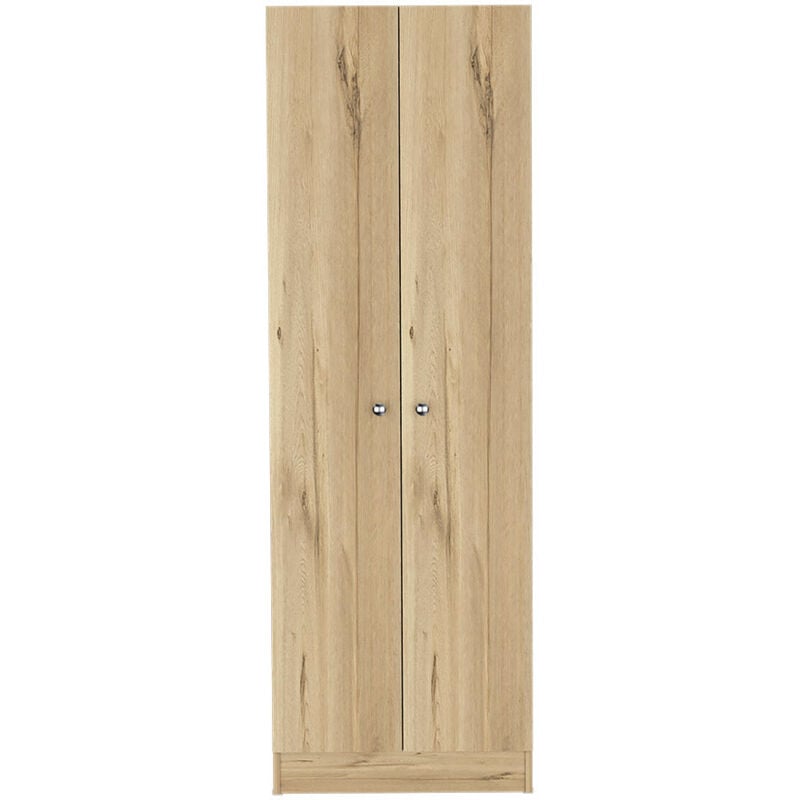 Tuhome Concept - Armoire multifonctionnelle z 60, avec deux portes et étagères intérieures