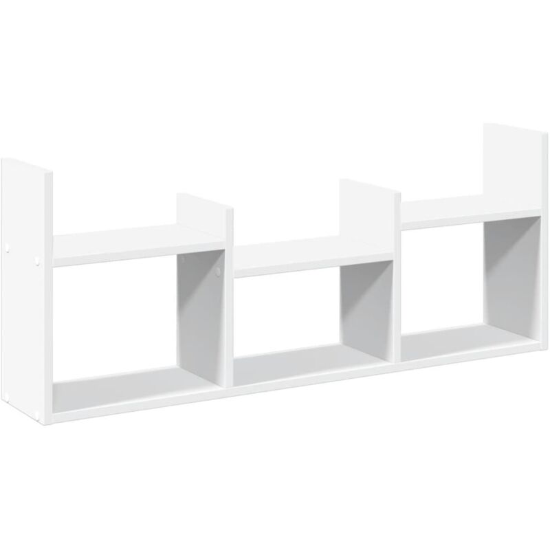 Vidaxl - Armoire murale 100x18x40 cm blanc bois d'ingénierie