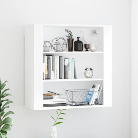Armoire murale  Armoire de rangement  Armoire suspendue Blanc 80x33x80 cm Bois d'ingénierie RTJEX263286