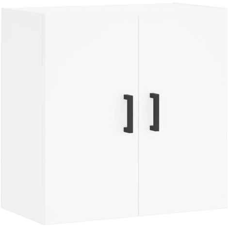 Armoire murale blanc 60x31x60 bois d'ingénierie