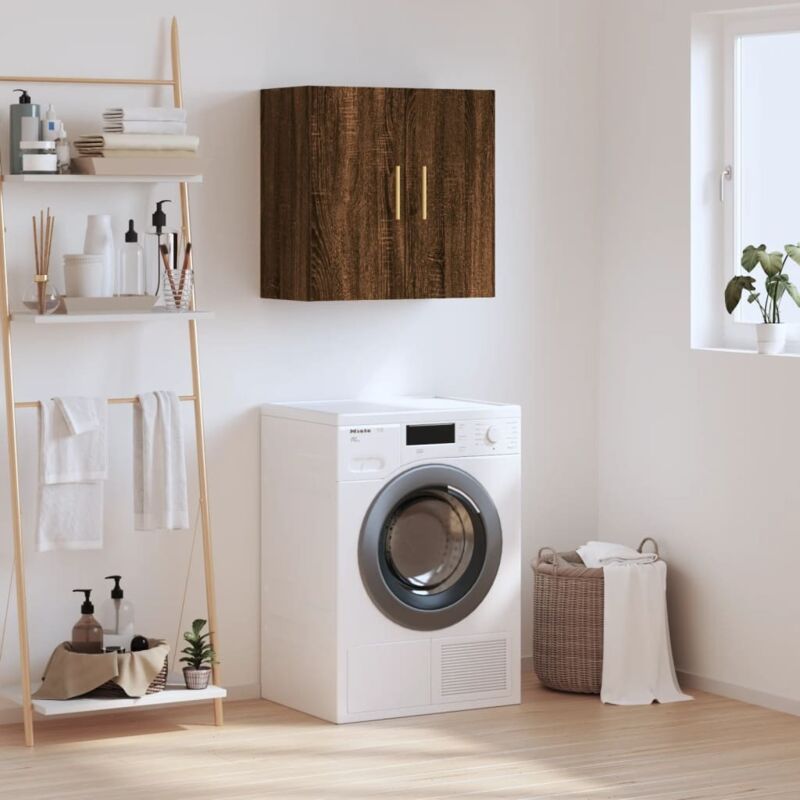 Vidaxl - Armoire murale chêne marron 60x31x60 cm bois d'ingénierie