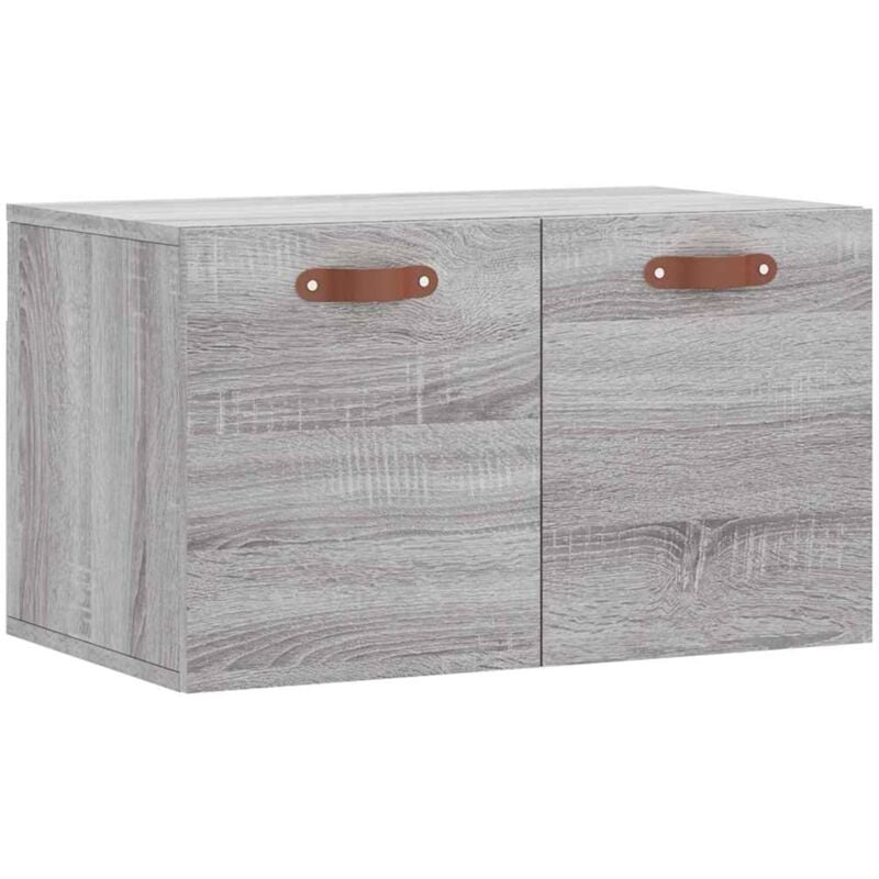 Vidaxl - Armoire murale Sonoma gris 60x36,5x35 cm Bois d'ingénierie