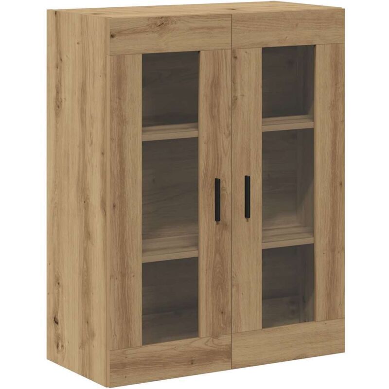 Armoire murale chêne artisanal 69,5x34x90 cm vidaXL