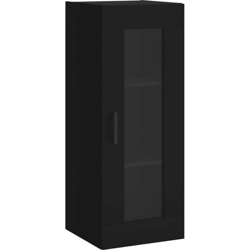 Vidaxl - Armoire murale noir 34,5x34x90 cm