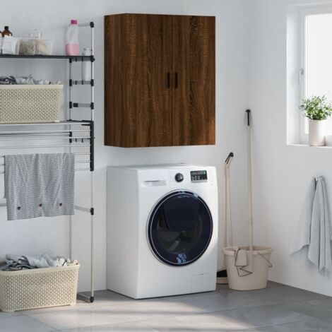 Armoire murale chêne marron 69,5x34x90 cm vidaXL
