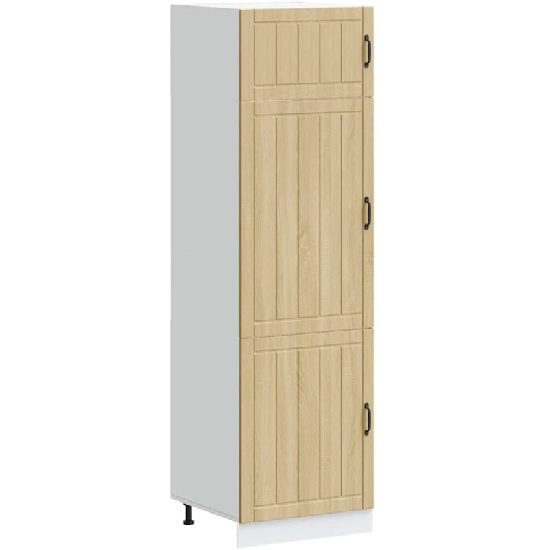 Vidaxl - Armoire de cuisine Lucca chêne sonoma bois d'ingénierie