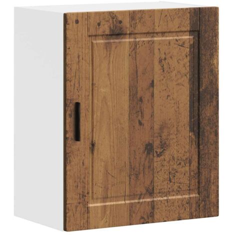 Armoire murale de cuisine  Meuble de cuisine Porto vieux bois bois d'ingénierie