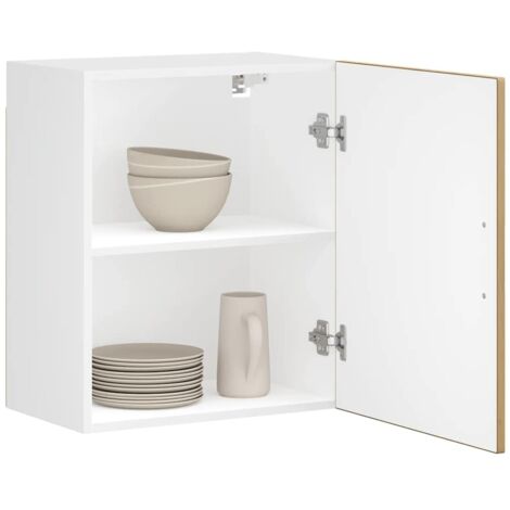 Armoire murale de cuisine Porto-Meuble de cuisine-Armoire suspendue de rangement chêne artisanal bois ingénierie 375918