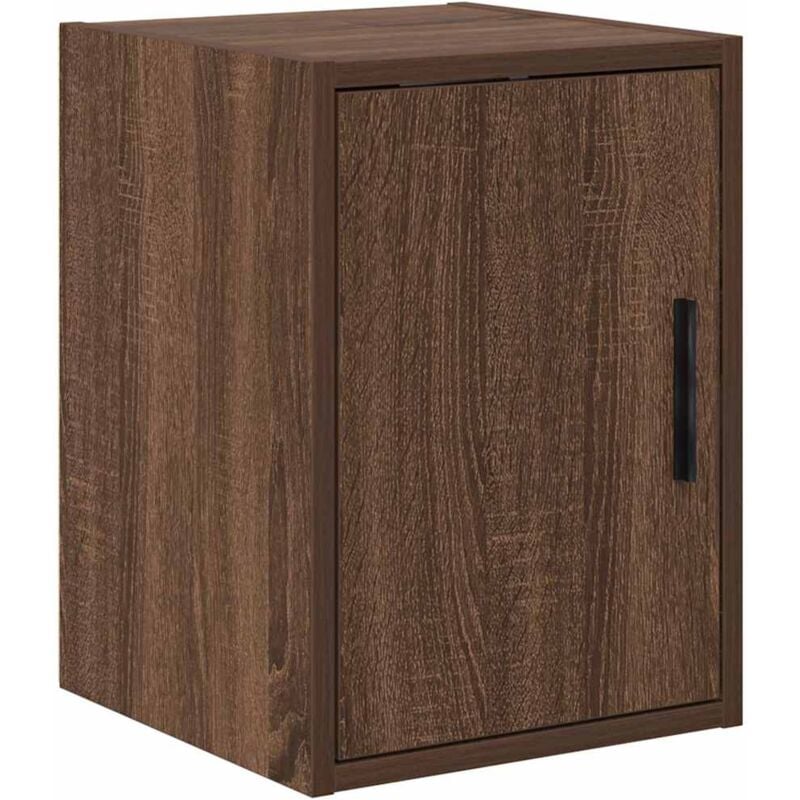 Vidaxl - Armoires murales de garage chêne marron bois d'ingénierie
