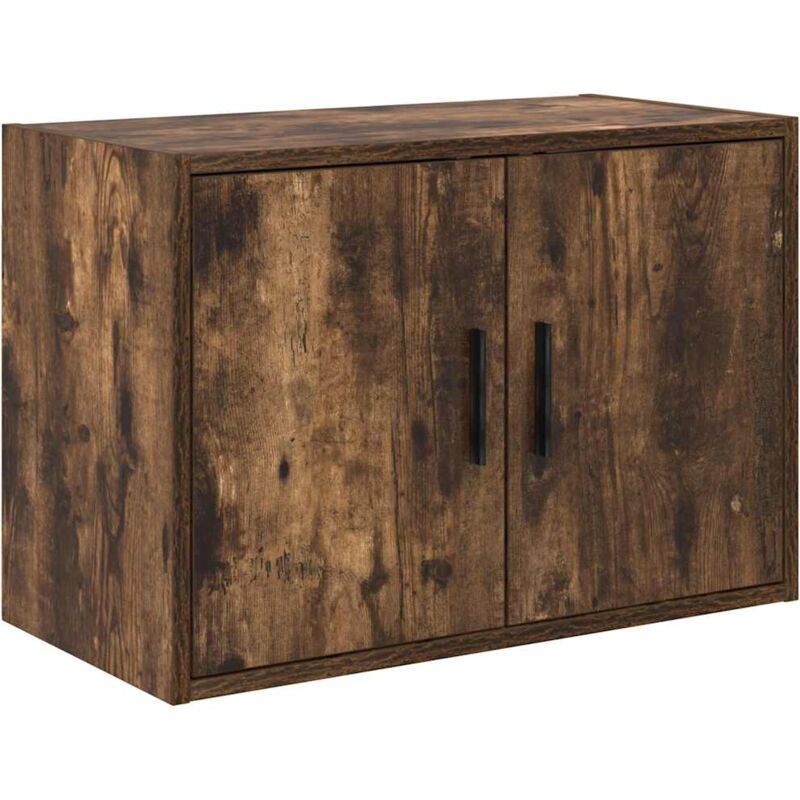 Vidaxl - Armoire murale de garage chêne fumé bois d'ingénierie