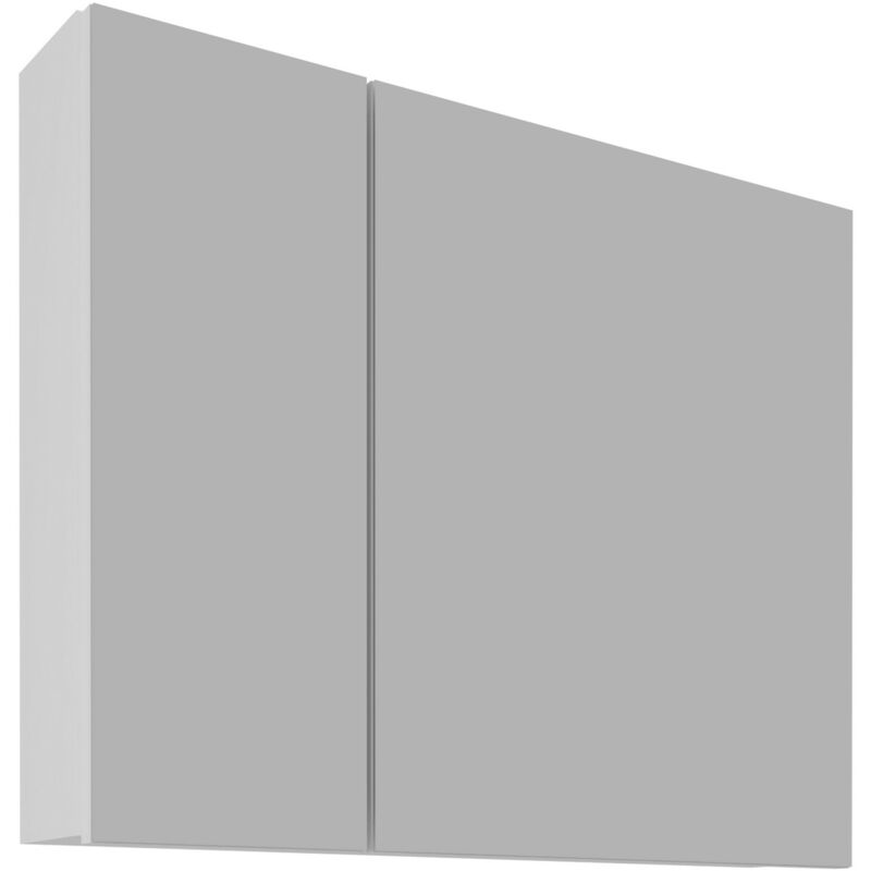 Epikasa - Armoire Murale de Salle de Bain avec Miroir Vintage, mdf, Miroir, Blanc, 70x80x15 cm