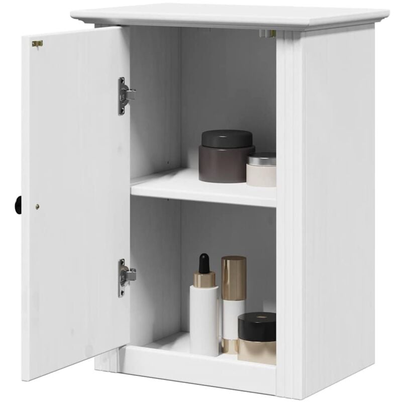 Vidaxl - Armoire murale de salle de bain bodo blanc 44x30x60 cm