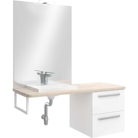 Armoire murale de salle de bain Easy - Positionnement : Gauche