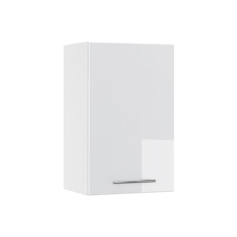 Vicco - Armoire murale de salle de bain Fame-Line, Blanc Haute brillance, 45 x 72 cm