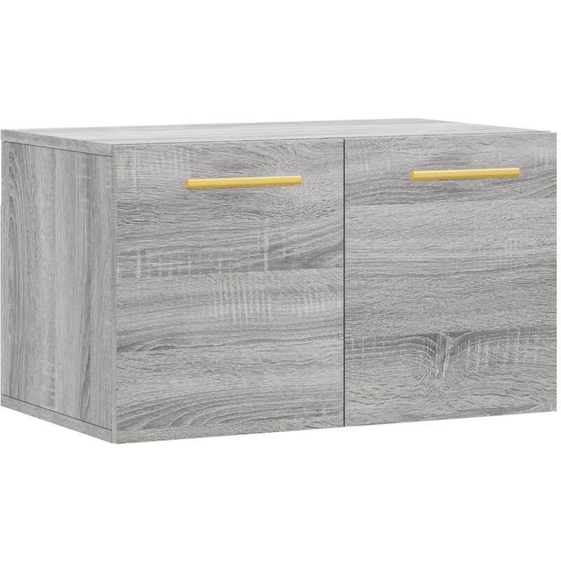 Armoire murale Sonoma gris 60x36,5x35 cm Bois d'ingénierie vidaXL