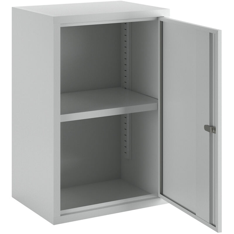 Certeo - Pavoy, Armoire murale, hauteur 600 mm, avec porte/-s en tôle Certeo - Pavoy, Armoire murale, hauteur 600 mm, avec porte/-s en tôle