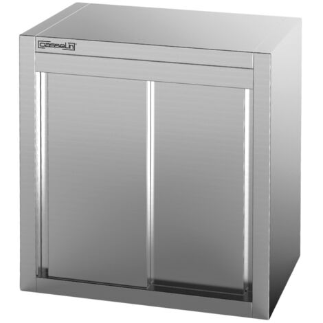 Armoire Murale Inox Avec Portes Coulissantes 800 Mm - Casselin