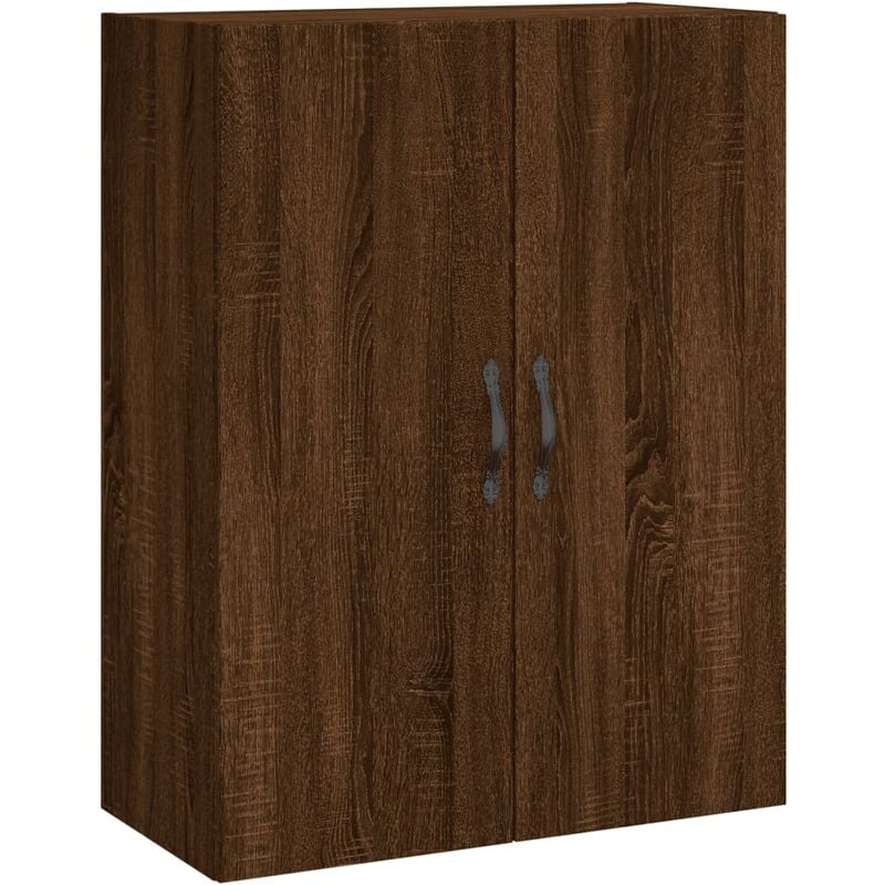 Vidaxl - Armoire murale chêne marron 69,5x34x90 cm bois d'ingénierie