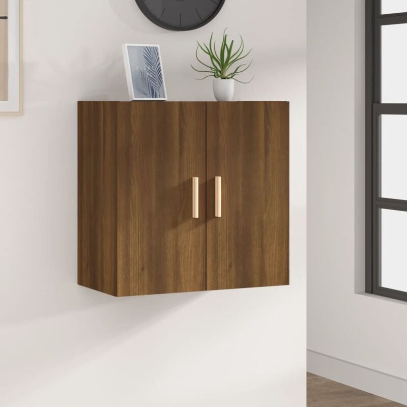 Vidaxl - Armoire murale Chêne marron 60x30x60 cm Bois d'ingénierie