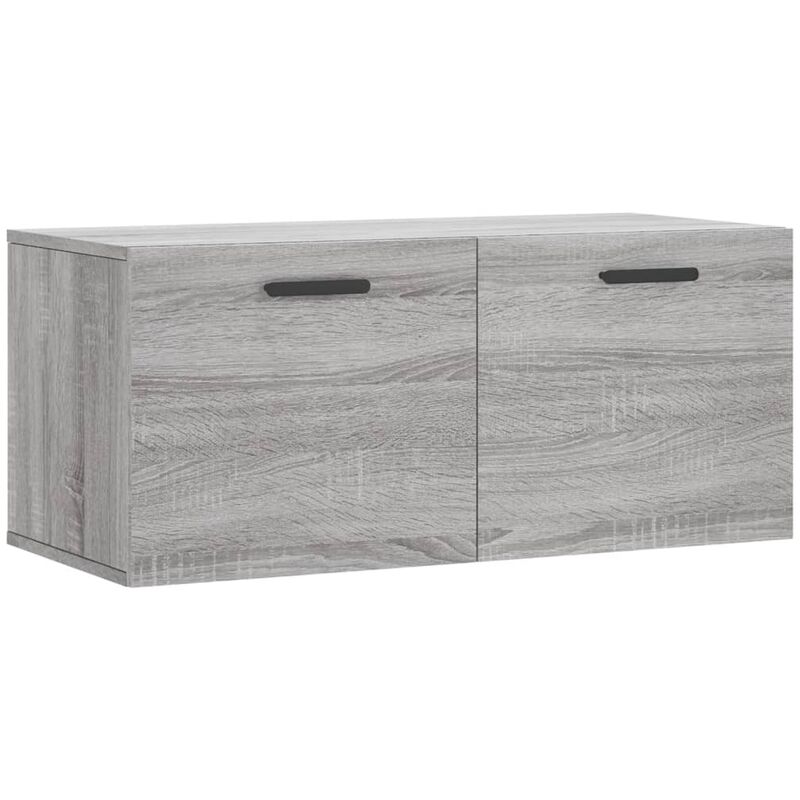 Vidaxl - Armoire murale sonoma gris 80x36,5x35 cm bois d'ingénierie