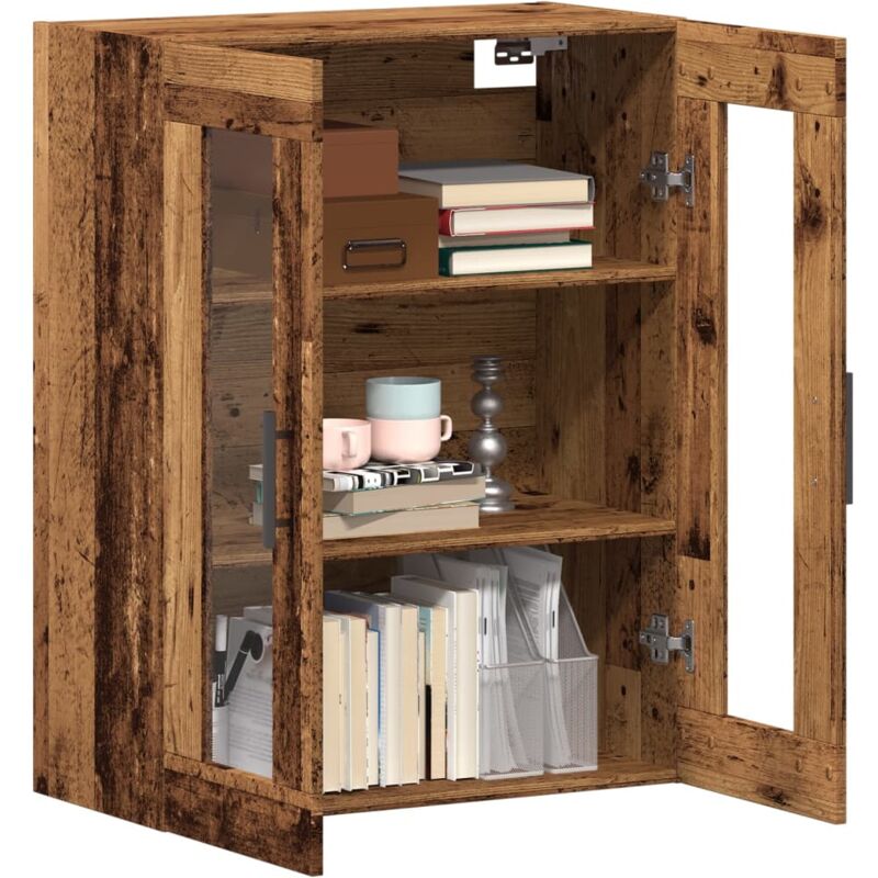 Buffet vieux bois 69,5x34x90 cm bois d'ingénierie vidaXL