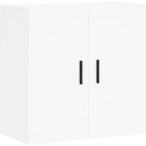 Armoire murale Salon,Meuble bas de Rangement,Meuble TV blanc 60x31x60 cm bois d'ingénierie -94179