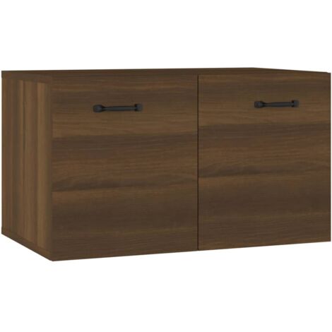 Armoire murale Salon,Meuble bas de Rangement,Meuble TV Chêne marron 60x36,5x35 cm Bois d'ingénierie -62938