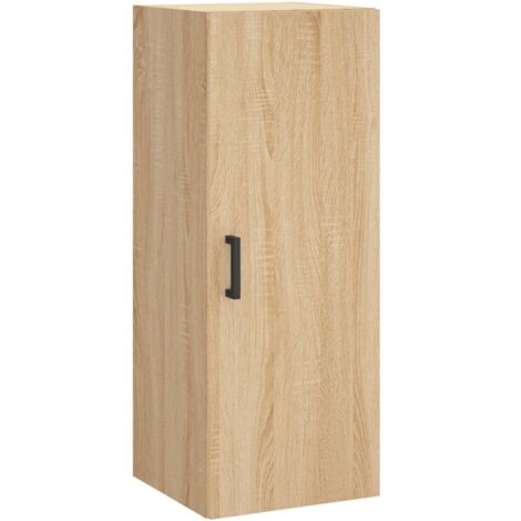 Armoire murale Salon,Meuble bas de Rangement,Meuble TV chêne sonoma 34,5x34x90 cm -99656
