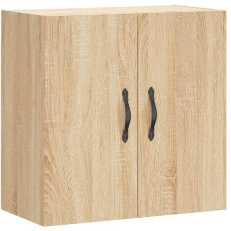 Armoire murale Salon,Meuble bas de Rangement,Meuble TV chêne sonoma 60x31x60 cm bois d'ingénierie -13933