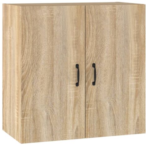 Armoire murale Salon,Meuble bas de Rangement,Meuble TV Chêne sonoma 60x31x60 cm Bois d'ingénierie -57486