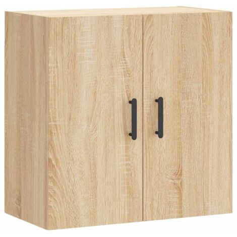 Armoire murale Salon,Meuble bas de Rangement,Meuble TV chêne sonoma 60x31x60 cm bois d'ingénierie -85582