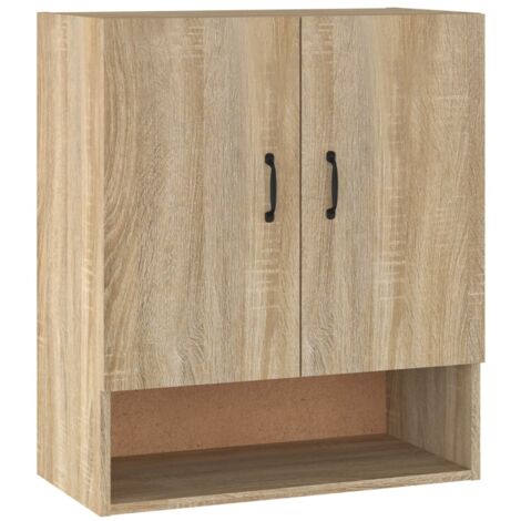 Armoire murale Salon,Meuble bas de Rangement,Meuble TV Chêne sonoma 60x31x70 cm Bois d'ingénierie -67527