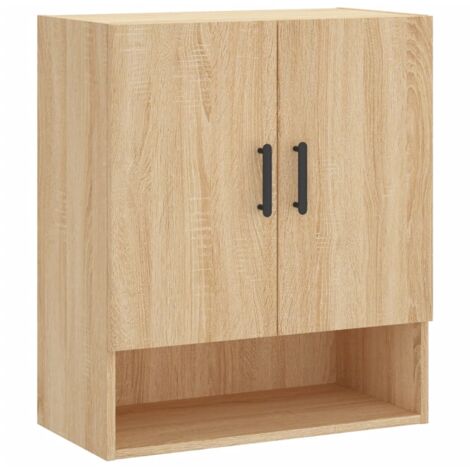 Armoire murale Salon,Meuble bas de Rangement,Meuble TV chêne sonoma 60x31x70 cm bois d'ingénierie -96857